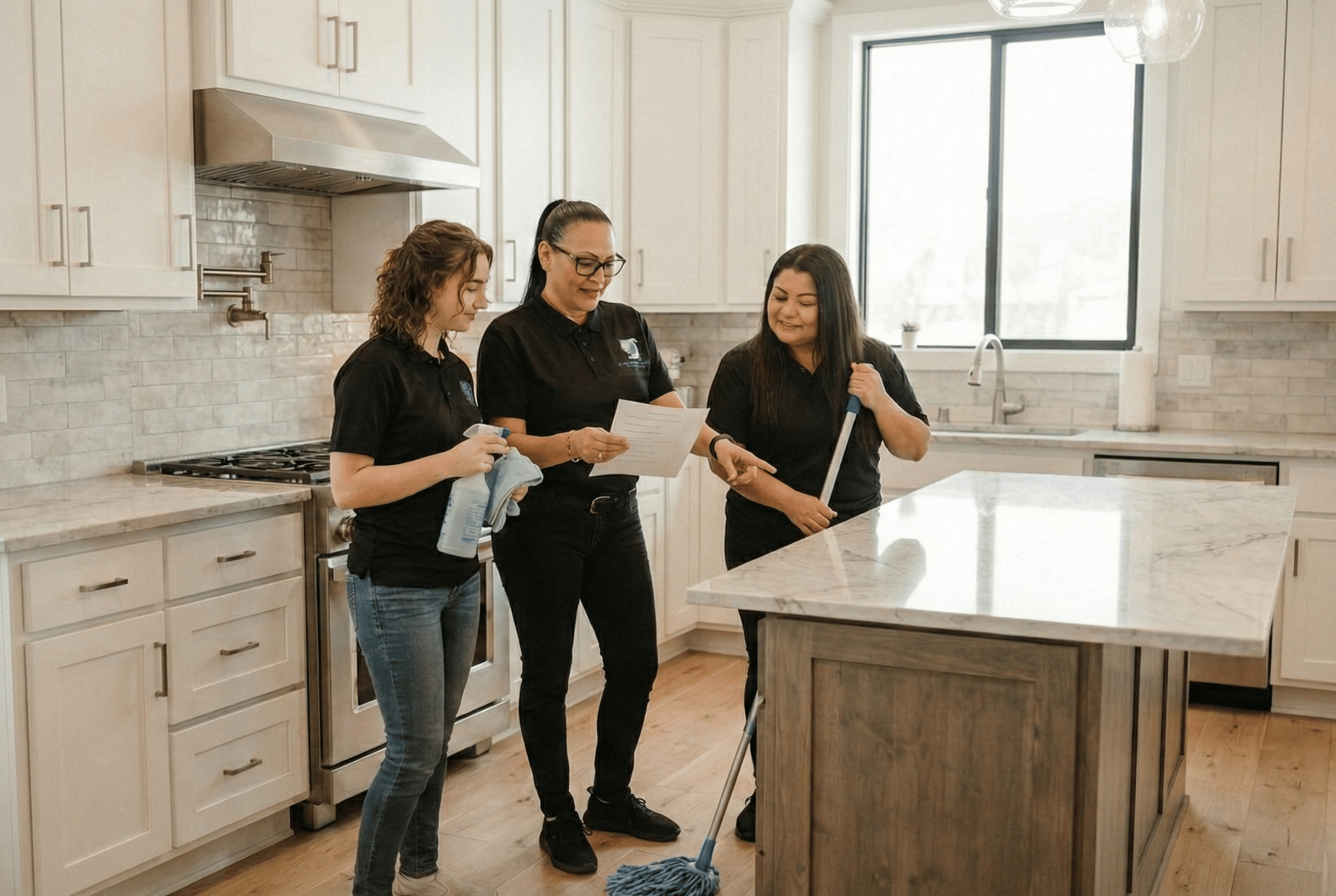 Your Dream Clean owner offers deep cleaning and a checklist to go over to make sure all is done correctly